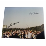 Sam Snead & Byron Nelson Signed 1994 Masters Honorary Starters Photo JSA ALOA