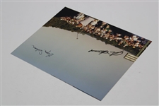 Sam Snead & Byron Nelson Signed 1994 Masters Honorary Starters Photo JSA ALOA