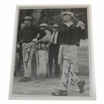 Sam Snead & Ben Hogan Signed Black And White Photo JSA ALOA