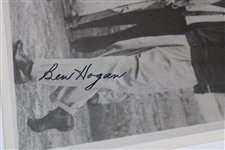 Sam Snead & Ben Hogan Signed Black And White Photo JSA ALOA