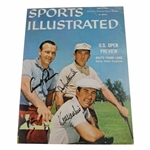 Palmer, Venturi & Finsterwald Signed Sports Illustrated Cover JSA ALOA