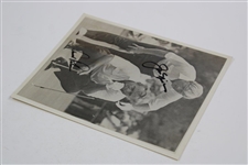 Arnold Palmer & Jack Nicklaus Signed Ryder Cup B&W Photo JSA ALOA
