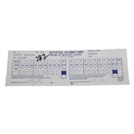 Ninety-Nine (99) 1989 Bank of Boston Classic official Used Scorecards