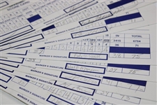Fifty-Nine (59) 1995 Royal Caribbean Classic official Used Scorecards