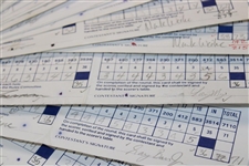 Fifty-Seven (57) 1989 Bank of Boston Classic official Used Scorecards
