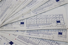One-Hundred (100) 1989 Bank of Boston Classic official Used Scorecards