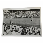 Ben Hogan Signed 1953 Masters Wire Photo JSA ALOA
