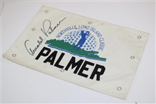 Arnold Palmer Signed Northville Long Island Classic Caddie Nameplate JSA ALOA