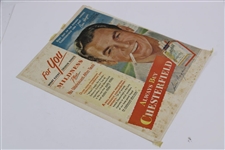 Ben Hogan Signed Chesterfield Cigarette Advertising Page JSA ALOA