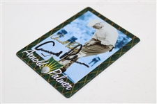 Arnold Palmer Signed Metallic Golf Card JSA ALOA