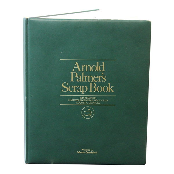 1964 Masters Augusta National Golf Club Arnold Palmers Scrapbook