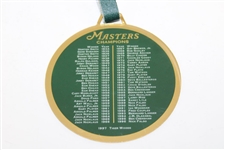 Jack Nicklaus Signed 1998 Masters Tournament Bag Tag JSA ALOA