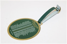Jack Nicklaus Signed 1998 Masters Tournament Bag Tag JSA ALOA