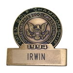 Hale Irwins 1994 US Open at Oakmont Contestant Badge 