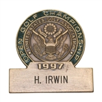 Hale Irwins 1997 US Open at Congressional Contestant Badge 