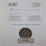 Hale Irwin's 1997 US Open at Congressional Contestant Badge 
