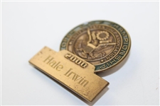 Hale Irwin's 2000 US Open at Pebble Beach Contestant Badge 