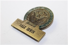 Hale Irwin's 2002 US Open at Bethpage Black Contestant Badge 