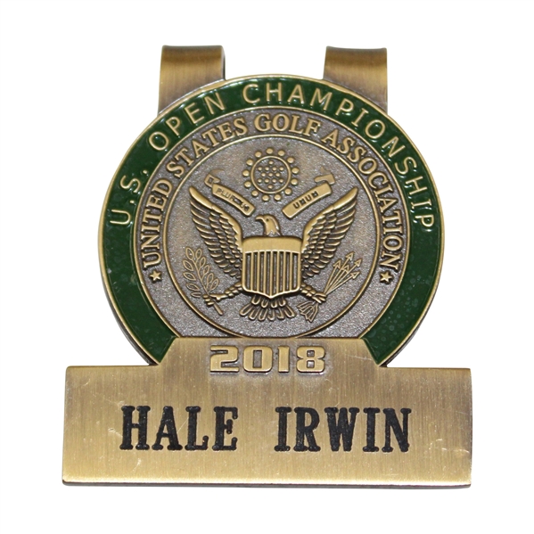 Hale Irwins 2018 US Open at Shinnecock Hills Honorary Invitee Past Champion Badge 