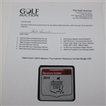 Hale Irwin's 2015 Masters Tournament Honorary Invitee Badge #29