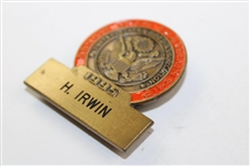 Hale Irwin's 1995 US Senior Open at Congressional Contestant Badge 
