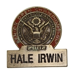 Hale Irwins 2002 US Senior Open at Caves Valley Contestant Badge 