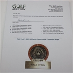 Hale Irwin's 2005 US Senior Open at NCR Contestant Badge 
