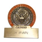 Hale Irwins 2011 US Senior Open at Inverness Club Contestant Badge 