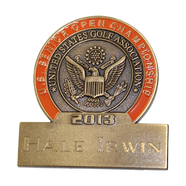 Hale Irwins 2013 US Senior Open at Omaha Contestant Badge 