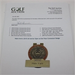 Hale Irwin's 2015 US Senior Open at Del Paso Contestant Badge 