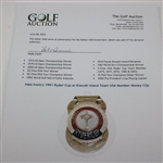Hale Irwin's 1991 Ryder Cup at Kiawah Island Team USA Member Money Clip