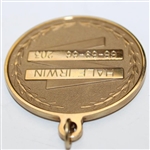 Champion Hale Irwin's 1999 Boone Valley Classic 10k Gold Winner's Medal