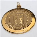 Champion Hale Irwin's 1999 Nationwide Championship 10k Gold Winner's Medal