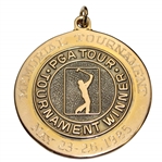 Champion Hale Irwins 1985 Memorial Tournament 10k Gold Winners Medal