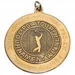 Champion Hale Irwins 1984 Bing Crosby National Pro-Am 10k Gold Winners Medal