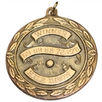 Champion Hale Irwin's 1984 Bing Crosby National Pro-Am 10k Gold Winners Medal