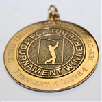 Champion Hale Irwin's 1984 Bing Crosby National Pro-Am 10k Gold Winners Medal