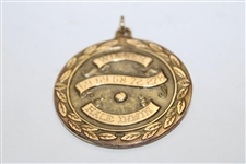 Champion Hale Irwin's 1984 Bing Crosby National Pro-Am 10k Gold Winners Medal