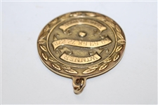Champion Hale Irwin's 1984 Bing Crosby National Pro-Am 10k Gold Winners Medal