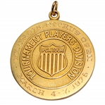 Champion Hale Irwins 1976 Florida Citrus Open 10k Gold Winners Medal