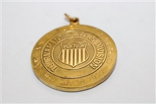 Champion Hale Irwin's 1977 Atlanta Golf Classic 10k Gold Winner's Medal