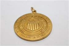 Champion Hale Irwin's 1976 Glen Campbell Los Angeles Open 10k Gold Winners Medal