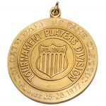 Champion Hale Irwins 1977 Colgate Hall of Fame Classic at Pinehurst CC 10k Gold Winners Medal