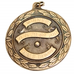 Champion Hale Irwin's 1983 Memorial Tournament 10k Gold Winners Medal
