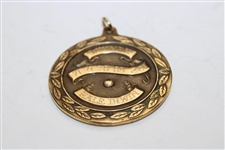 Champion Hale Irwin's 1983 Memorial Tournament 10k Gold Winners Medal