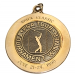 Champion Hale Irwins 1990 Buick Classic 10k Gold Winners Medal