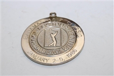 Champion Hale Irwin's 1986 Bahamas Golf Classic Silver Winners Medal