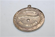 Champion Hale Irwin's 1986 Bahamas Golf Classic Silver Winners Medal