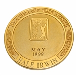 Hale Irwins 1999 Senior PGA Tour Player of the Month Medal - May