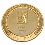 Hale Irwins 1994 PGA Tour Player of the Month Medal - April